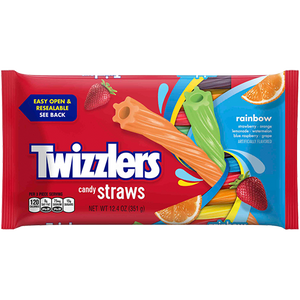 Twizzlers Rainbow Candy Straws Licorice Twists