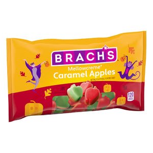 Brach's Caramel Apple Mellowcreme Candy - 9-oz. Bag visit www.allcitycandy.com  for fresh and delicious sweet candy treats