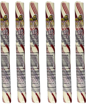 6 Giant Sticks Peppermint Candy from King Leo