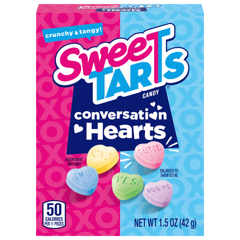 Rito Sweet & Sour Conversation Hearts - Bulk Bags