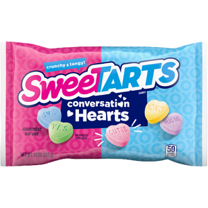 For fresh candy and great service, visit www.allcitycandy.com - SweeTARTS Valentine's Conversation Hearts Candy 10 oz. Bag