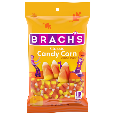 All City Candy Brach's Candy Corn 4.2 oz. Bag- For fresh candy and great service, visit www.allcitycandy.com