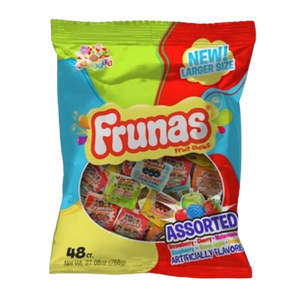 Albert's Frunas Assorted Flavors 48 count Bag 27.08 oz. - Visit www.allcitycandy.com for great candy and delicious treats!