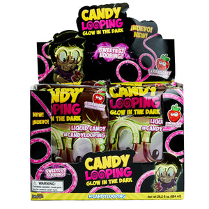 Raindrops Candy Looping Glow in the Dark 1.62 oz. - For fresh candy and great service, visit www.allcitycandy.com