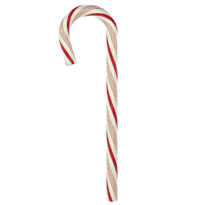 Visit www.allcitycandy.com for great service and delicious treats - Spangler Candy Cane Peppermint Red & White 12 Count 5.3 oz. Box