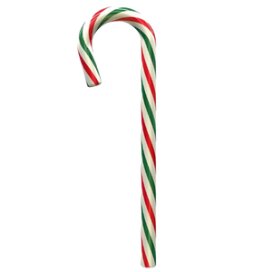 Visit www.allcitycandy.com for great candy and delicious treats - Spangler Candy Canes Peppermint Red, Greed & White 12 Count 5.3 oz. Box.