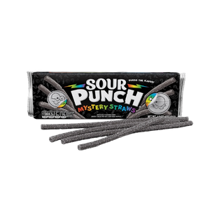 Sour Punch Fruity Mystery Straws 4.5 oz. Tray - Visit www.allcitycandy.com for great candy and delicious treats!