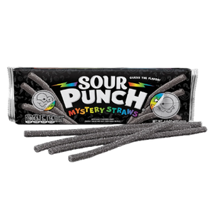 Sour Punch Fruity Mystery Straws 4.5 oz. Tray - Visit www.allcitycandy.com for great candy and delicious treats!