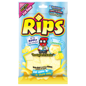 Rips Bite Size Lemonade 4 oz. Bag - Visit www.allcitycandy.com for great candy and delicious treats!