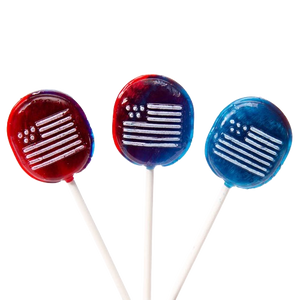 All City Candy Charms Flag Sweet Pops Lollipops - 9-oz. Bag Lollipops & Suckers Charms Candy (Tootsie) For fresh candy and great service, visit www.allcitycandy.com