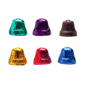 Madelaine Dark Chocolate Christmas Bells 1 lb. Bulk Bag - Discover www.allcitycandy.com for bulk candy, chocolates, gummies & seasonal sweets. Perfect for parties, gifts & everyday treats—shop your favorites now!