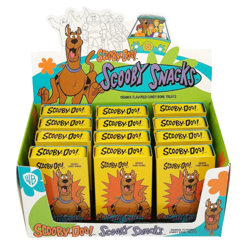 Scooby Doo Scooby Snacks Candy Bone 1.0 oz. Tin - For fresh candy and great service, visit www.allcitycandy.com