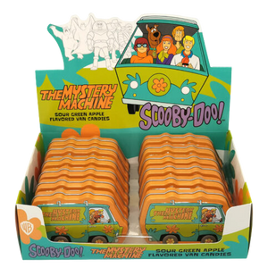 Scooby Doo Mystery Machine Sour Apple Candy Tin Set Of 2 - World Market