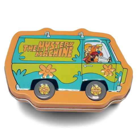 Scooby Doo The Mystery Machine Van Candies 1.5 oz. Tin  - For fresh candy and great service, visit www.allcitycandy.com