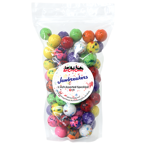 Jawbreakers assorted flavors 1 inch with candy center www.allcitycandy.com for fresh and delicious candy treats