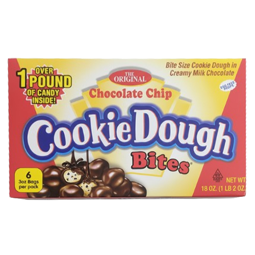 The Original Cookie Dough Bites 18 oz. Giant Theater Box - Discover www.allcitycandy.com for bulk candy, chocolates, gummies & seasonal sweets. Perfect for parties, gifts & everyday treats—shop your favorites now!