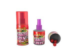 Albert's Howlers Shake and Spray Rad Reds Assorted 2.3 oz - For fresh candy and great service, visit www.allcitycandy.com