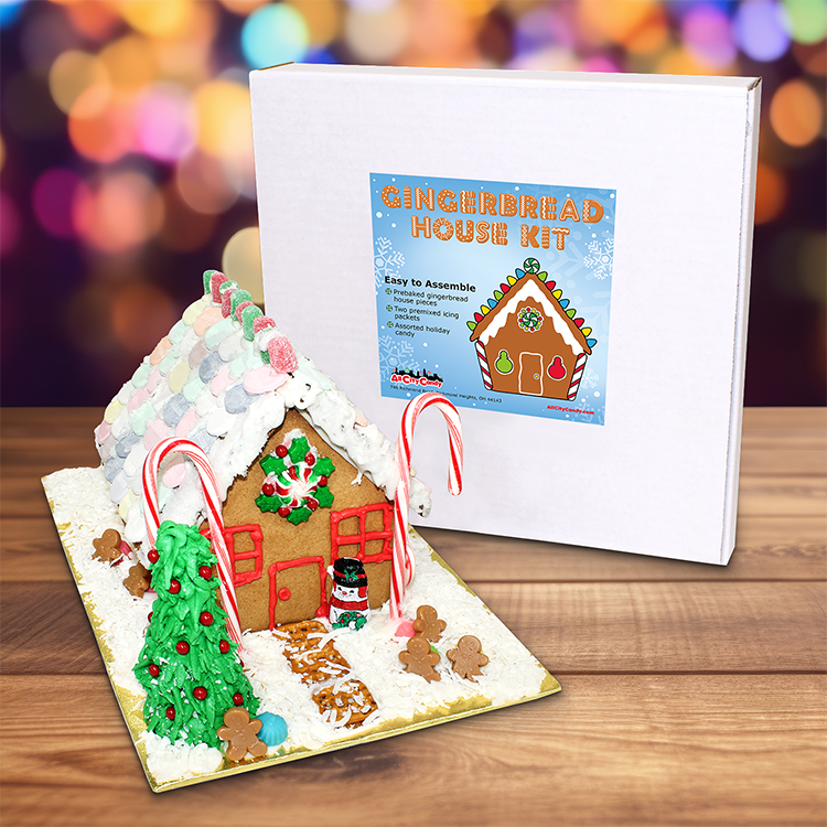 All City Candy Deluxe Gingerbread House Kit - Main Image