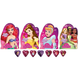 Disney Princess Valentine's Hearts 2.5 oz. Bag