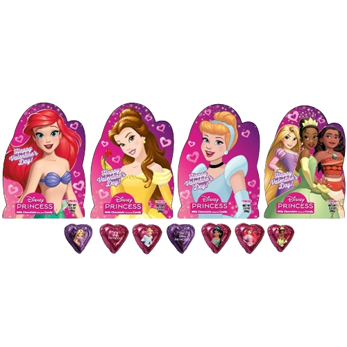 Disney Princess Valentine's Hearts 2.5 oz. Bag