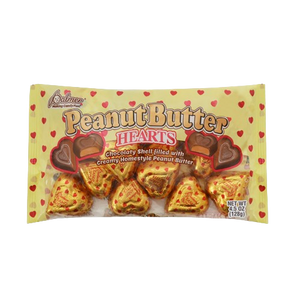Palmer Peanut Butter Foil Hearts 4.5 oz. Bag