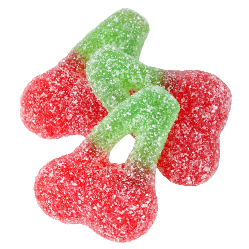Mimi's Sweets Fini Sour Twin Cherries 17.63 oz. Bag