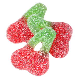 Sugar Party Sour Twin Cherries Gummy Candy 6 oz. Bag