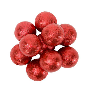 Palmer Double Chocolate Balls Red- 3 lb. Bag