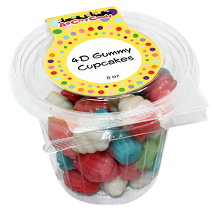 All City Candy 4D Gummy Cupcakes 2.2 lb. Bulk Bag- For fresh candy and great service, visit www.allcitycandy.com