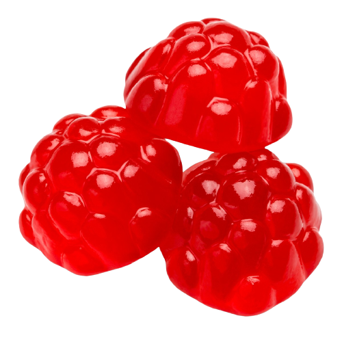 Red Raspberries Gummi Candy - Bulk Bags - All City Candy