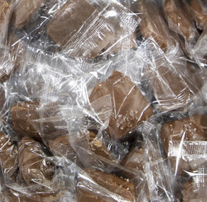Dutch Delights Milk Chocolate Sea Salt Toffee 3 lb. Bulk Bag - For fresh candy and great service, visit www.allcitycandy.com
