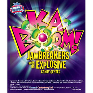 For fresh candy and great service, visit www.allcitycandy.com - Kaboom Assorted 1 inch Jawbreakers 3 lb. Bulk Bag