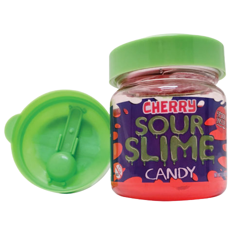 All City Candy Sour Slime Candy - 3.5-oz. Jar Novelty Boston America For fresh candy and great service, visit www.allcitycandy.com