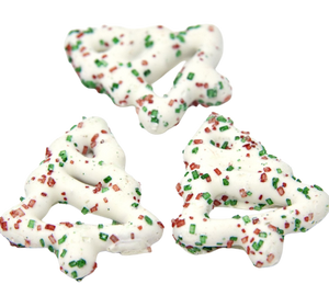 All City Candy Christmas Tree Pretzels with Red and Green Sugar 3 lb. Bulk Bag Arway Confections For fresh candy and great service, visit www.allcitycandy.com