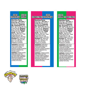 All City Candy WarHeads Sour Double Drops - 1.01-oz. Bottle 1 Bottle Sour Impact Confections For fresh candy and great service, visit www.allcitycandy.com