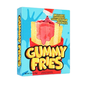That's Sweet Gummy Fries with Ketchup 3.35 oz. Box visit www.allcitycandy.com for sweet candy treats.