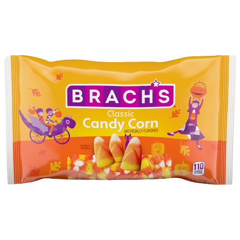 All City Candy Brach's Classic Candy Corn - 11-oz. Bag Halloween Brach's Confections (Ferrara) For fresh candy and great service, visit www.allcitycandy.com