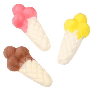 All City Candy Vidal Ice Cream Cones Foam Gummies 2.2 lb. Bulk Bag- For fresh candy and great service, visit www.allcitycandy.com