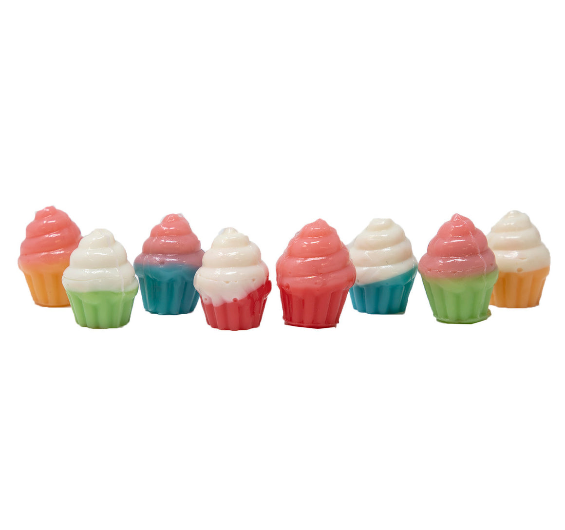 All City Candy 4D Gummy Cupcakes 2.2 lb. Bulk Bag- For fresh candy and great service, visit www.allcitycandy.com
