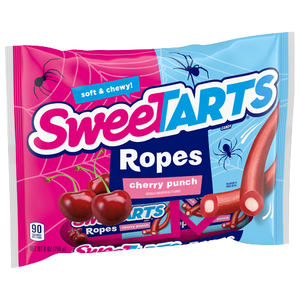 SweeTARTS Cherry Punch Soft & Chewy Ropes Candy Fun Size - 9-oz. Bag