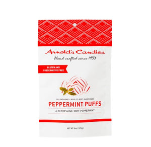 Arnolds Candies Peppermint Puffs 6 oz. Bag