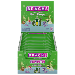 Brach's ELF Swirly Twirly Gum Drops 2.5 oz. Bag