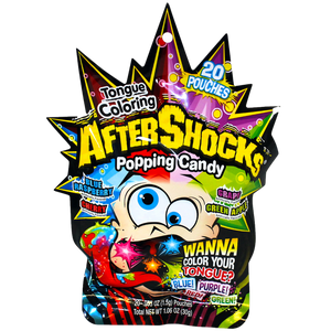 All City Candy AfterShocks Popping Candy - 1.06-oz. Bag Novelty The Foreign Candy Company Inc. For fresh candy and great service, visit www.allcitycandy.com