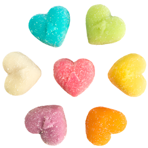Albanese Share the Love Gummies 4.5 lb. Bulk Bag - Visit www.allcitycandy.com for great candy, service and delicious treats!