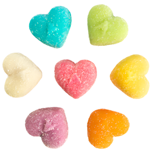 Albanese Share the Love Gummies 4.5 lb. Bulk Bag - Visit www.allcitycandy.com for great candy, service and delicious treats!