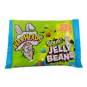 Warheads Easter Sour Jelly Beans 10 oz. Bag - Visit www.allcitycandy.com for great candy and delicious treats!