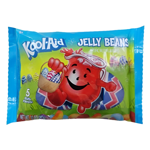 Kool-Aid Assorted Fruit Flavors Jelly Beans 10 oz. Bag - Visit www.allcitycandy.com for great candy and delicious treats!