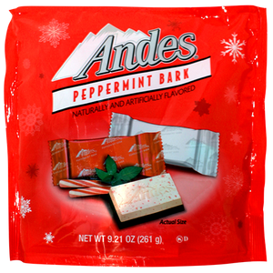 Andes Peppermint Bark 9.21 oz. Bag - For fresh candy and great service, visit www.allcitycandy.com