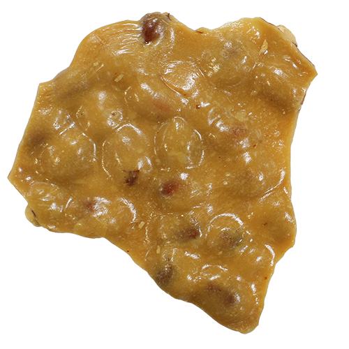 Arway Peanut Brittle 1 lb. Tub - Visit www.allcitycandy.com for great candy, service and delicious treats.