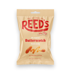 Reed's Wrapped Butterscotch Hard Candy 6.25 oz. Bag